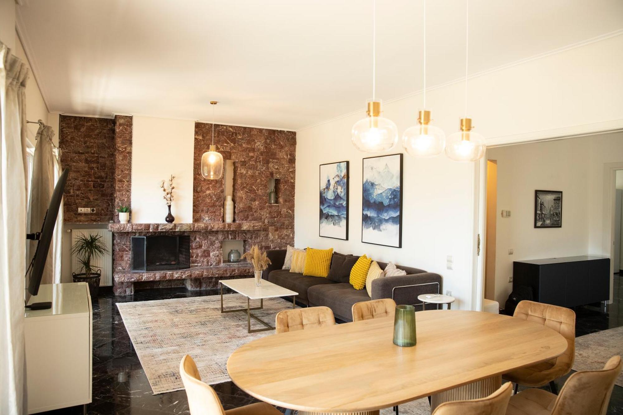 Spacious Glyfada Golf 4Br -Near Beach + Shops Atene Esterno foto